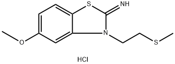 5-甲氧基-3-(2-(甲硫基)乙基)苯并[D]噻唑-2(3H)-亚胺盐酸盐, 2034157-16-7, 结构式