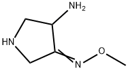 3-Pyrrolidinone,4-amino-,O-methyloxime(9CI),203434-51-9,结构式