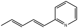 Pyridine, 2-(1,3-pentadienyl)-, (E,E)- (9CI) 结构式