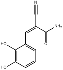 2-Propenamide, 2-cyano-3-(2,3-dihydroxyphenyl)-, (Z)- (9CI) 结构式