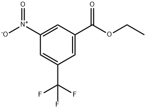 3-Nitro-5-trifluoromethyl-benzoicacidethylester Structure