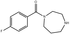 1-(4-Fluorobenzoyl)hoMopiperazine, 95% Struktur