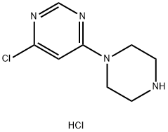 6-(PIPERAZIN-1-YL)-4-CHLOROPYRIMIDINE Structure