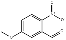 5-メトキシ-2-ニトロベンズアルデヒド 化学構造式
