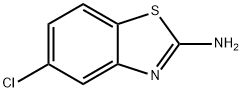 5-クロロベンゾチアゾール-2-アミン 化学構造式