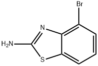 2-アミノ-4-ブロモベンゾチアゾール 化学構造式