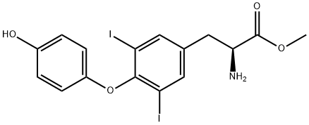 L-티로신,O-(4-HYDROXYPHENYL)-3,5-DIIODO-,METHYLESTER