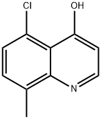 5-氯-8-甲基-4-喹啉, 203626-37-3, 结构式