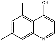 5,7-二甲基-4-羟基喹啉, 203626-56-6, 结构式