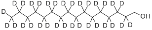 N-HEXADECANOL (2,2,3,3...16,16,16-D31), 203633-15-2, 结构式
