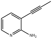2-Pyridinamine, 3-(1-propynyl)- (9CI) 结构式