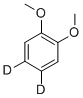 1,2-DIMETHOXYBENZENE-4,5-D2 Structure