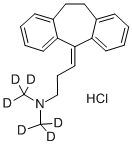 アミトリプチリン-D6塩酸塩(N,N-ジメチル-D6) 化学構造式