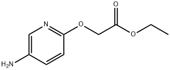 Acetic acid, [(5-amino-2-pyridinyl)oxy]-, ethyl ester (9CI) Structure