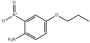 2-硝基-4-丙氧基苯胺,20367-34-4,结构式