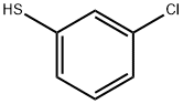 3-クロロベンゼンチオール 化学構造式