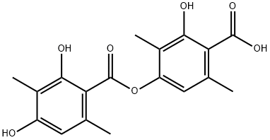 20372-89-8 4-(2,4-Dihydroxy-3,6-dimethylbenzoyloxy)-2-hydroxy-3,6-dimethylbenzoic acid