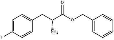 D-Phenylalanine, 4-fluoro-, phenylMethyl ester 化学構造式