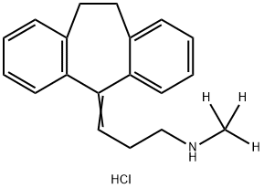 甲替林-d3盐酸盐,203784-52-5,结构式