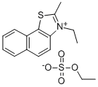 3-ETHYL-2-METHYL-NAPHTHO2,1-DTHIAZOLIUM ETHYL SULFATE Structure