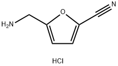 5-(氨基甲基)呋喃-2-甲腈盐酸盐, 203792-32-9, 结构式
