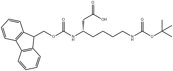 FMOC-L-BETA-HOMOLYSINE(BOC)|NΒ-芴甲氧羰基-NΩ-叔丁氧羰基-L-Β-高赖氨酸