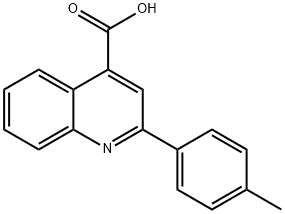 2-P-TOLYL-QUINOLINE-4-CARBOXYLIC, 20389-05-3, 结构式