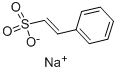 Β-苯乙烯磺酸钠,2039-44-3,结构式
