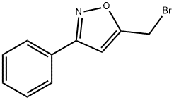 5-溴甲基-3-苯基异噁唑, 2039-50-1, 结构式
