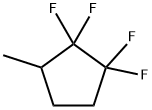 Cyclopentane, 1,1,2,2-tetrafluoro-3-methyl- (9CI) 化学構造式