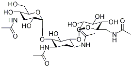 6-[O-3-AcetaMido-3-deoxy-α-D-glucopyranosyl-4-O-[6-acetaMido-6-deoxy-α-D-glucopyranosyl]-N,N