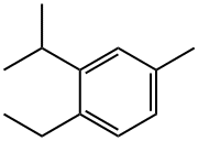 Benzene, 1-ethyl-4-methyl-2-(1-methylethyl)- (9CI),204007-33-0,结构式