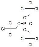 tris(2,2,2-trichloroethyl) phosphate  Struktur