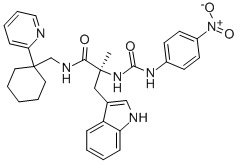 (S)-A-METHYL-A-[[[(4-NITROPHENYL)AMINO]CARBONYL]AMINO]-N-[[1-(2-PYRIDINYL)CYCLOHEXYL]METHYL]-1H-INDOLE-3-PROPANAMIDE price.