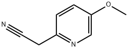 2-(5-甲氧基吡啶-2-基)乙腈 结构式