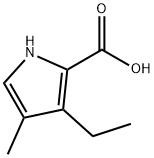 1H-Pyrrole-2-carboxylicacid,3-ethyl-4-methyl-(9CI),204068-74-6,结构式