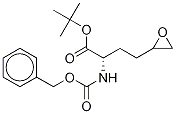 (5S)-5,6-Anhydro-2,3,4-trideoxy-2-[[(phenylMethoxy)carbonyl]aMino]-L-glycero-hexonic acid tert-Butyl Ester 结构式
