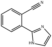 2-(1H-咪唑-2-基)苯甲腈, 204078-65-9, 结构式