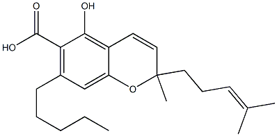 大麻色烯酸 结构式