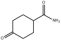 4-オキソシクロヘキサンカルボキサミド 化学構造式