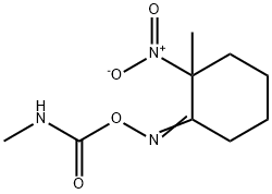 2-Methyl-2-nitrocyclohexanone O-(methylcarbamoyl)oxime 结构式