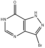 3-BROMO-1,4-DIHYDRO-PYRAZOLO[4,3-D]PYRIMIDIN-7-ONE Struktur