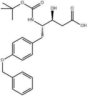 BOC-(3S,4S)-4-氨基-3-羟基-5-(4-苄氧基苯基)戊酸,204195-38-0,结构式