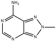2H-1,2,3-Triazolo[4,5-d]pyrimidin-7-amine, 2-methyl- (9CI) 结构式