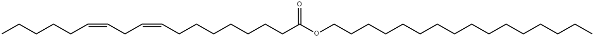 十六烷基(9Z,12Z) - 十八碳-9,12-二烯酸甲酯 结构式