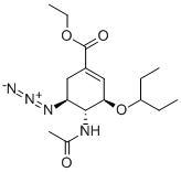 ETHYL (3R,4R,5S)-4-ACETAMIDO-5-AZIDO-3-(1-ETHYLPROPOXY)CYCLOHEX-1-ENE-1-CARBOXYLATE