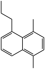 1,4-DIMETHYL-5-PROPYLNAPHTHALENE, 204256-08-6, 结构式