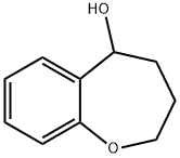 3,4-Dihydro-2H-benzo[b]oxepin-5-ol 化学構造式