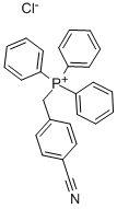 (4-CYANOBENZYL)TRIPHENYLPHOSPHONIUM CHLORIDE Structure