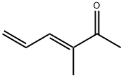 3,5-Hexadien-2-one, 3-methyl-, (E)- (8CI,9CI) Structure